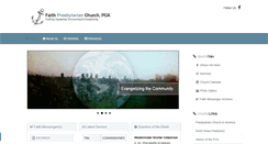 Desktop Screenshot of faithparispca.org